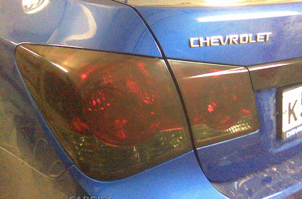 Тонировка (затемнение-smoke) задних фонарей — Chevrolet Cruz