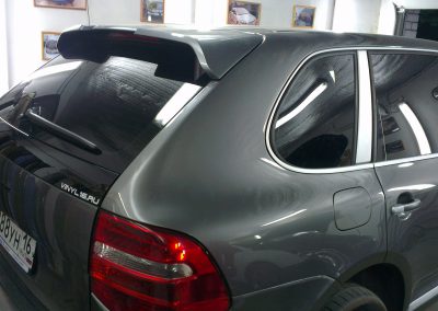 Тонировка автомобиля Porsche Cayenne, июнь 2013