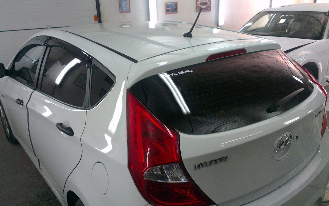 Тонировка стекол авто Hyundai i30 — июнь 2013