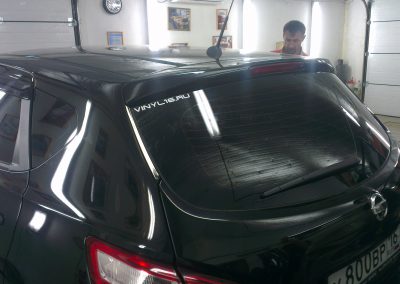 Nissan Qashqai — тонировка стекол автомобиля, июнь 2013
