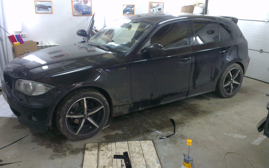 BMW 1 серии — тонировка автомобиля, июль 2013