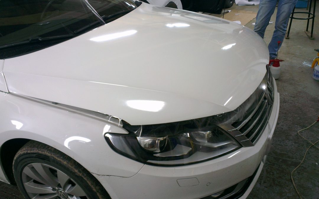 Volkswagen Passat CC — бронирование капота авто, июль 2013