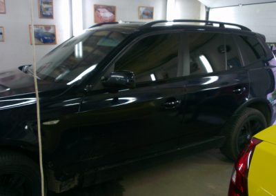BMW X3 — тонировка стекол автомобиля, июль 2013