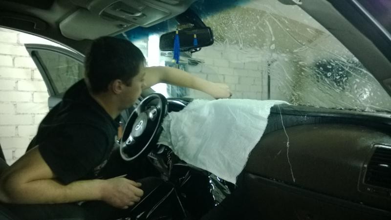 Infinity FX37 — тонировка стекол автомобиля в Казани — ноябрь 2013