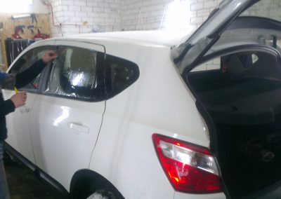 Nissan Qashqai — тонировка стекол автомобиля — декабрь 2013