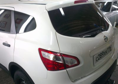 Nissan Qashqai — тонировка авто — январь 2014