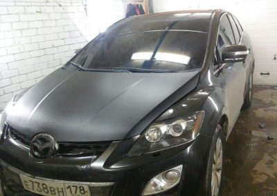 Mazda CX-7 — тонировка автомобиля в Казани — январь 2014