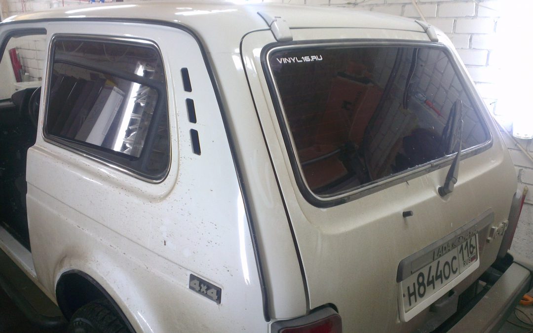 Тонировка стекол автомобиля НИВА — март 2014
