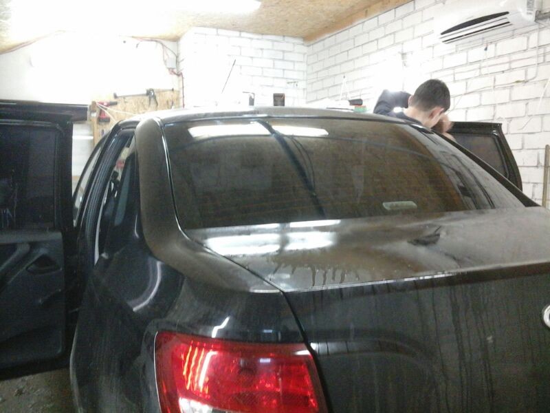 Лада Калина — тонировка стекол авто в Казани