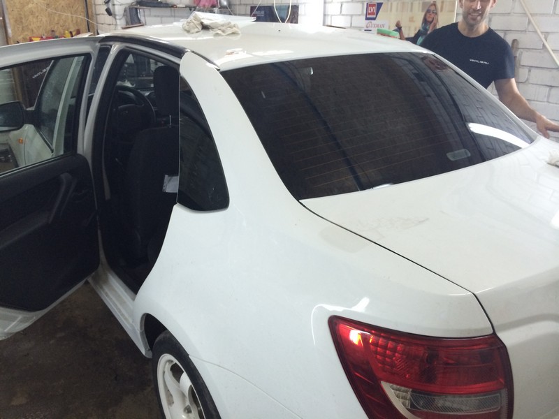 Lada — тонировка стекол автомобилей, август 2014