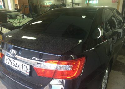 Тонировка автомобиля Toyota Camry — август 2014