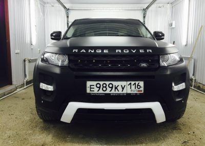 Range Rover Evoque — оклейка автомобиля матовой пленкой KPMF premium