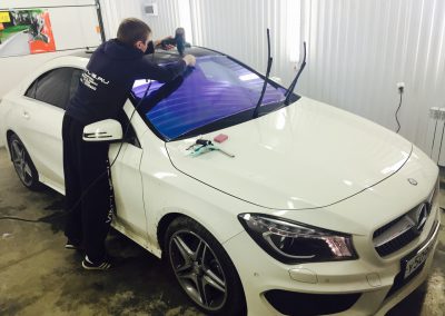 Mercedes-Benz CLA — тонировка стекол авто