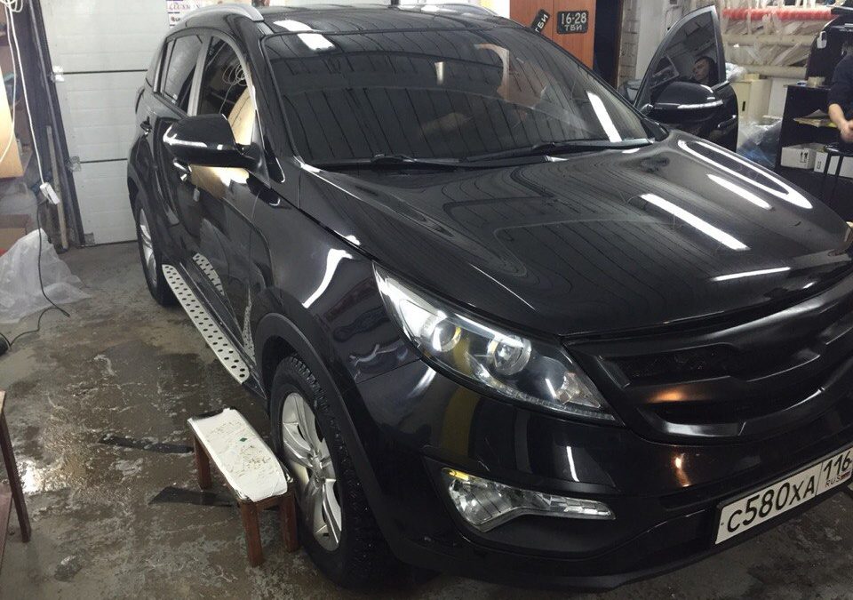 Kia Sportage — тонировка автомобиля