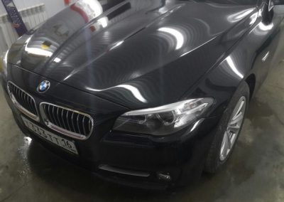 Бронирование кузова автомобиля BMW 530 полиуретановой пленкой