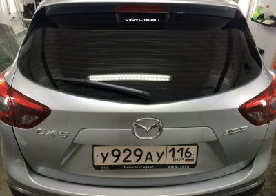 Тонировка задних стёкол пленкой Johnson 95% — Mazda CX-5