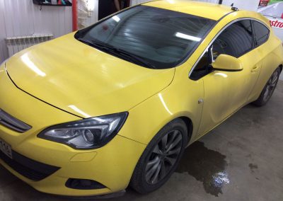 Тонировка стёкол пленкой SunControl 95% — Opel Astra GTC