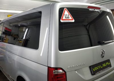 Тонировка стёкол плёнкой LLumar 95% — автомобиль Volkswagen Caravelle