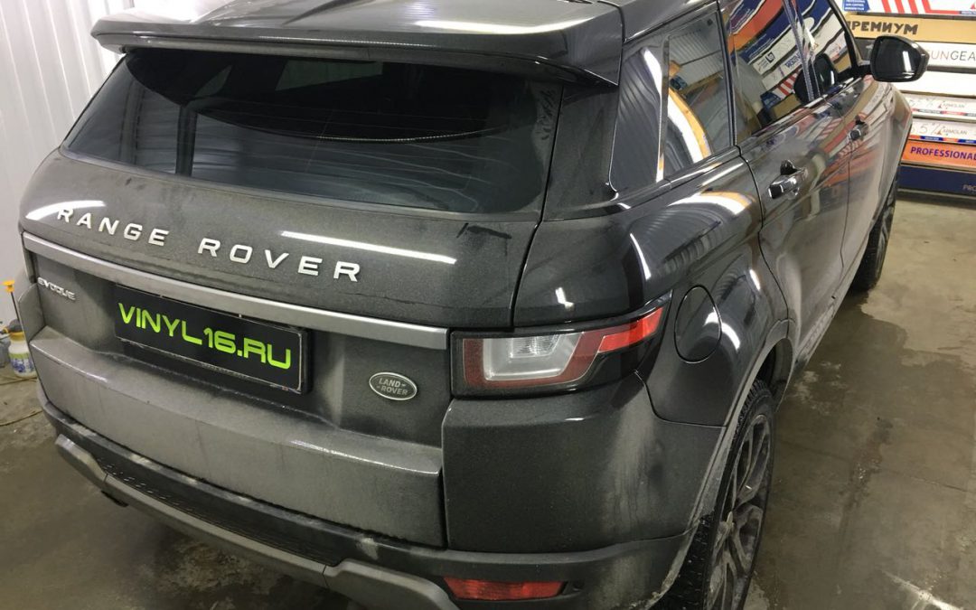 Тонировка стёкол плёнкой SunControl 50% — автомобиль Range Rover Evoque