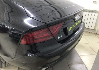 Тонировка задних фар автомобиля — Audi A7