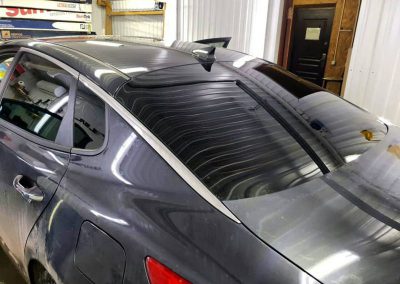 Тонировка задних стекол плёнкой SunTek 95% — автомобиль Kia Optima