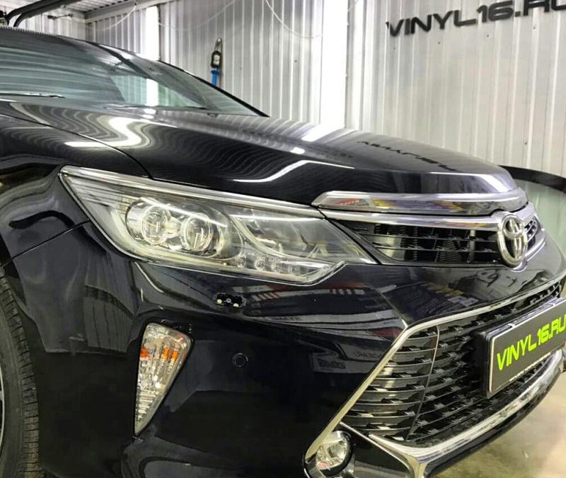 Комплексное бронирование кузова полиуретановой плёнкой Hexis Bodyfence — Toyota Camry