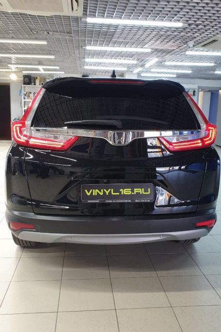 Honda CR-V — бронирование кузова пленкой Hexis Bodyfence, тонировка стекол пленкой Ultra Vision 95%