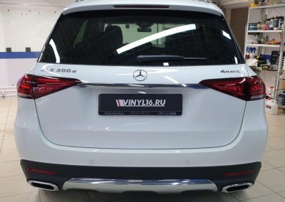 Тонировка передних и боковых стекол нового Mercedes-Benz GLE 2019 премиум пленкой LLumar