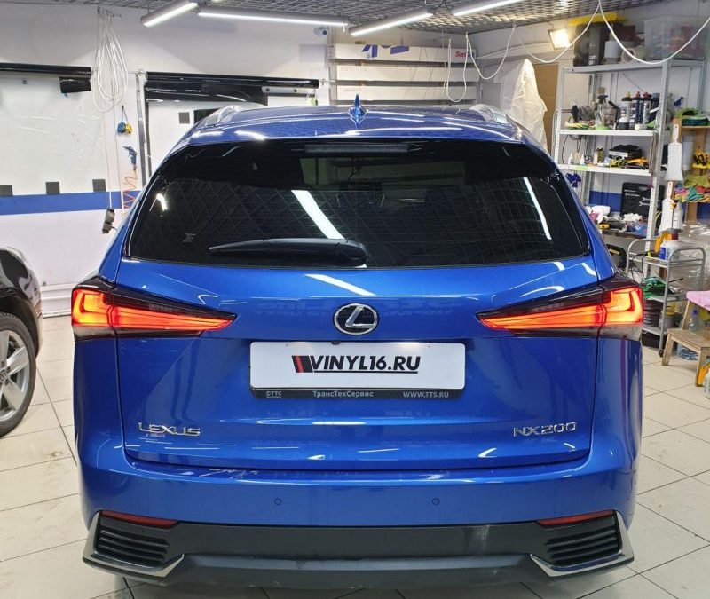 Lexus NX200 — тонировка стекол автомобиля пленкой Llumar