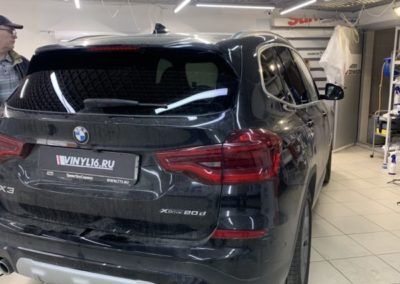 BMW X3 — тонировка стекол автомобиля пленкой Johnson