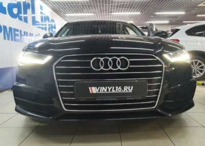 Audi A6 — тонировка боковых стекол пленкой LLumar 50%
