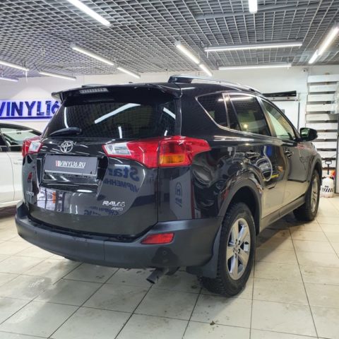 Стекло фары rav4