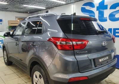 Hyundai Creta — тонировка стекол пленкой LLumar 95%