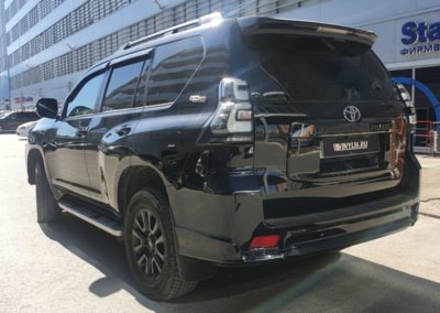 Toyota Prado — комплексное бронирование кузова полиуретановой пленкой