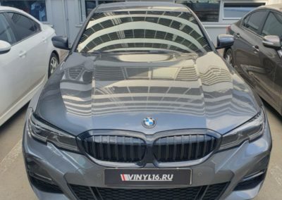 Тонировка всех стекол автомобиля BMW 3 пленкой LLumar 50