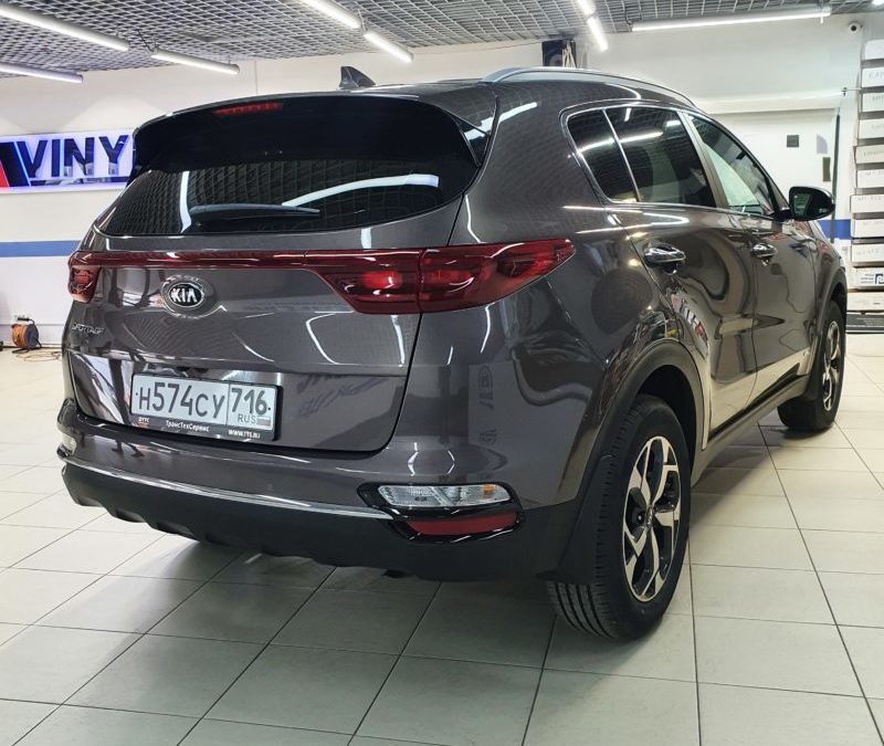 Kia Sportage — комплексное бронирование кузова полиуретановой пленкой