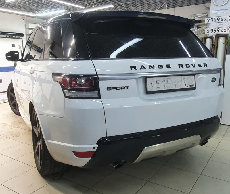 Range Rover — тонировка боковых стекол автомобиля пленкой Shadow Guard 95%