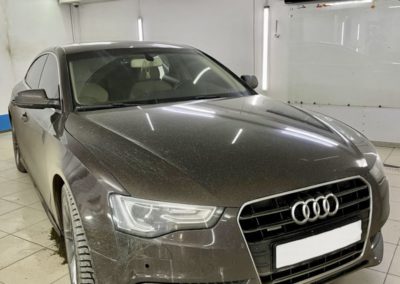 Audi A5 — тонировка передних боковых пленкой UltraVision 95%