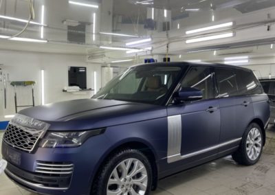 Range Rover — бронирование кузова автомобиля полиуретановой пленкой