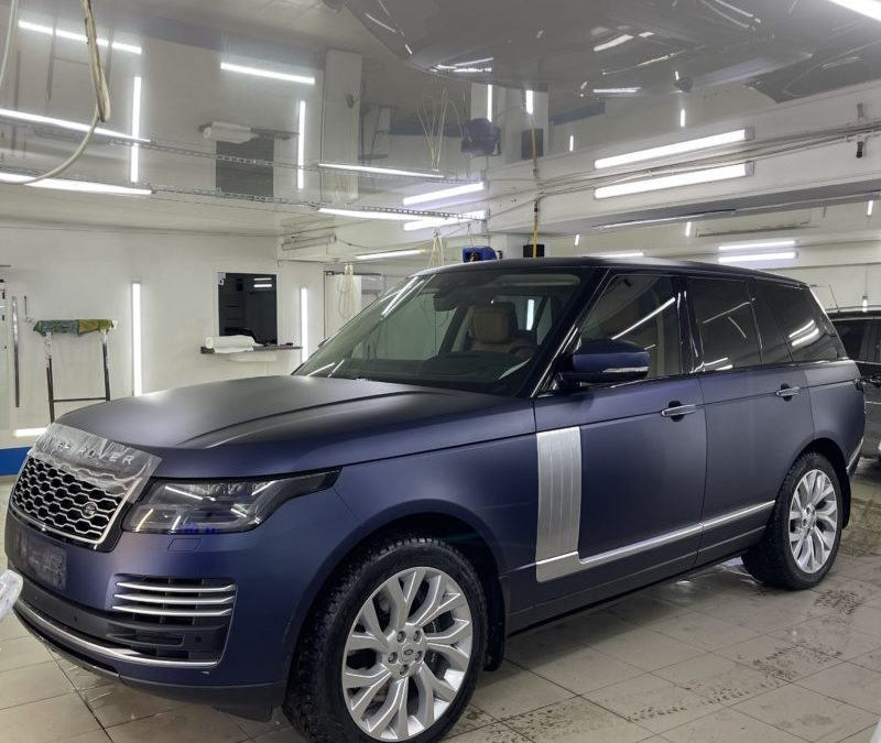 Range Rover — бронирование кузова автомобиля полиуретановой пленкой