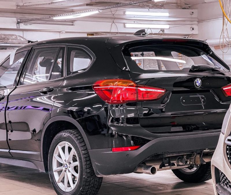 BMW X3 — сделали комплексное бронирование полиуретановой пленкой