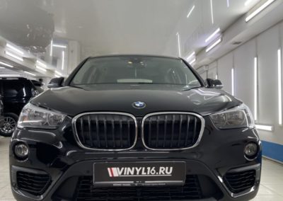 BMW X1 — полировка и бронирование кузова, нанесение керамики, установка автосигнализации и многое другое