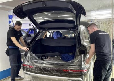 Audi Q5 — бронирование кузова автомобиля пленкой и тонировка стекол