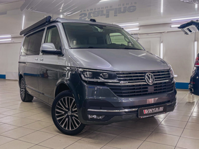 Volkswagen Multivan — комплексное бронирование зон риска полиуретановой плёнкой