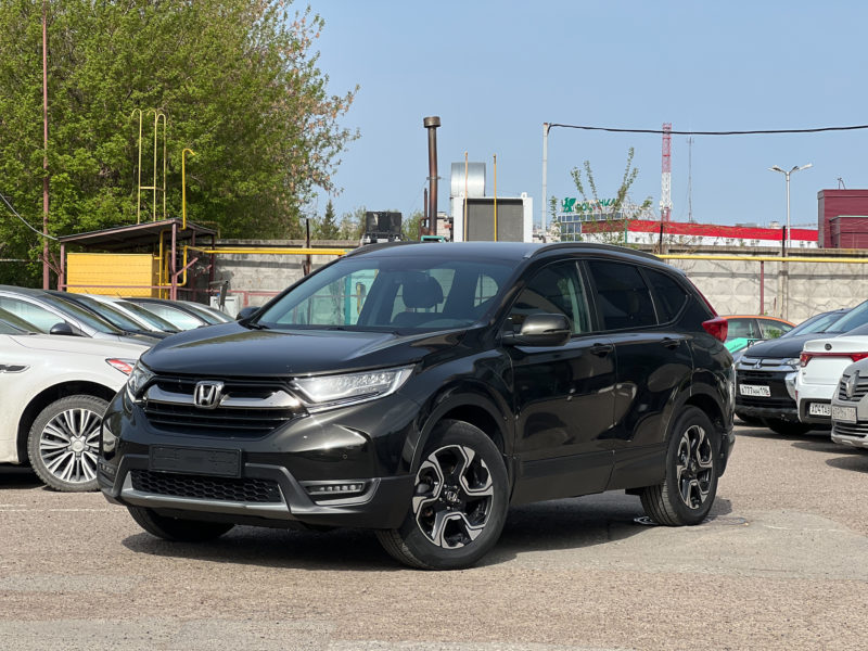 Honda CR-V — полное бронирование кузова глянцевой полиуретановой плёнкой, антихром