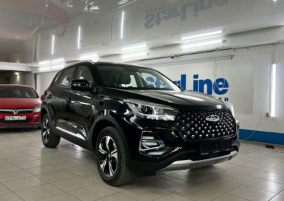 Chery Tiggo 4 Pro — тонировка задней полусферы пленкой LLumar 95%