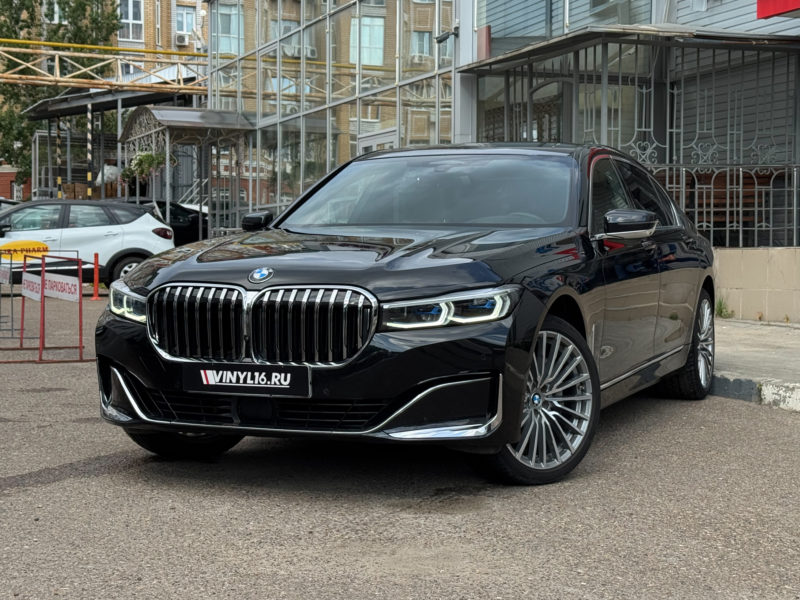 BMW 740 — сделали частичное бронирование кузова
