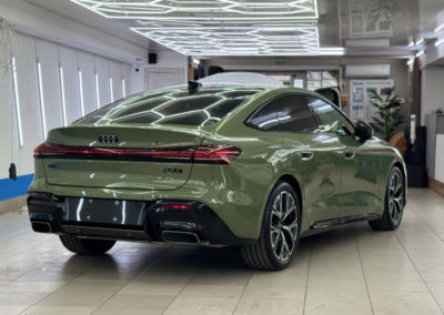 Новая Audi A5 2025 г. — комплексное бронирование кузова полиуретановой пленкой