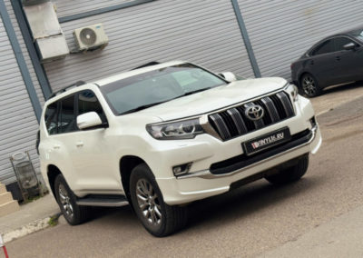 Toyota Land Cruiser Prado — комплексное бронирование кузова полиуретановой пленкой