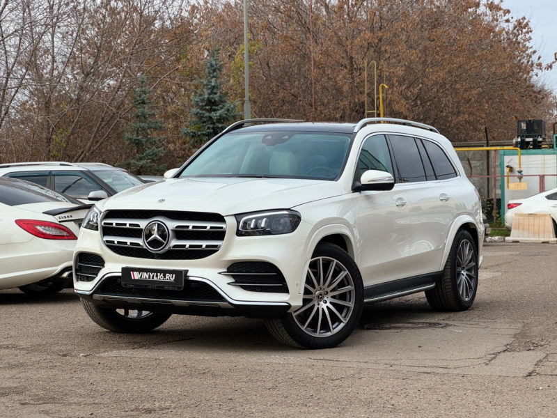 Mercedes GLS 400d — бронирование всего кузова полиуретановой пленкой